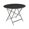 Floreal Perforated Table  option Liquorice (Textured)