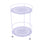 Guinguette Double Top Perforated Side Table