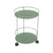 Guinguette Side Table with Wheels  option Cactus (Textured)