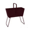 High Basket Planter  option Black Cherry (Textured)
