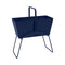 High Basket Planter  option Deep Blue (Textured)