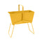 High Basket Planter  option Honey (Textured)