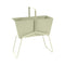 High Basket Planter  option Willow Green (Speckled Textured)