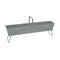 Long Basket Planter  option Lapilli Grey (Textured)