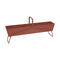 Long Basket Planter  option Red Ochre (Textured)