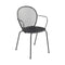 Lorette Armchair (Set of 2)  option Liquorice (Textured)