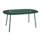 Lorette Oval Dining Table  option Cedar Green (Textured)