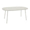 Lorette Oval Dining Table  option Clay Grey (Textured)