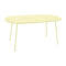 Lorette Oval Dining Table  option Frosted Lemon (Textured)