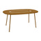 Lorette Oval Dining Table  option Gingerbread (Textured)