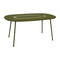 Lorette Oval Dining Table  option Pesto (Textured)