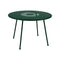 Lorette Round Dining Table  option Cedar Green (Textured)