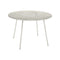 Lorette Round Dining Table  option Clay Grey (Textured)