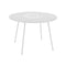 Lorette Round Dining Table  option Cotton (Textured)