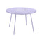 Lorette Round Dining Table  option Marshmallow (Textured)