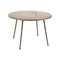 Lorette Round Dining Table  option Nutmeg (Speckled Textured)