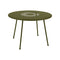 Lorette Round Dining Table  option Pesto (Textured)