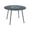 Lorette Round Dining Table  option Storm Grey (Speckled Textured)
