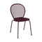 Lorette Side Chair (Set of 2)  option Black Cherry (Textured)