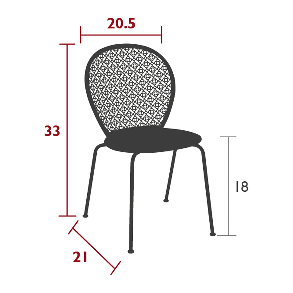 Lorette Outdoor Side Chair (Set of 2)