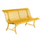 Louisiane Bench  option Honey (Textured)