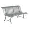 Louisiane Bench  option Lapilli Grey (Textured)