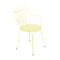 Louvre Armchair (Set of 2)  option Frosted Lemon (Textured)
