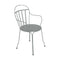 Louvre Armchair (Set of 2)  option Lapilli Grey (Textured)