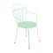 Louvre Armchair (Set of 2)  option Opaline Green (Textured)