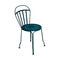Louvre Side Chair (Set of 2)  option Acapulco Blue (Textured)