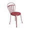 Louvre Side Chair (Set of 2)  option Chili Red (Textured)