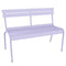 Luxembourg 2 Seater Bench  option Marshmallow (Textured)