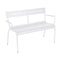 Luxembourg 2-Seater Garden Bench  option Cotton (Textured)