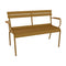 Luxembourg 2-Seater Garden Bench  option Gingerbread (Textured)