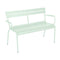 Luxembourg 2-Seater Garden Bench  option Ice Mint (Textured)