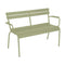 Luxembourg 2-Seater Garden Bench  option Willow Green (Speckled Textured)