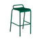 Luxembourg Low Back Bar Stool (Set of 2)  option Cedar Green (Textured)