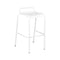 Luxembourg Low Back Bar Stool (Set of 2)  option Cotton (Textured)