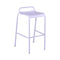 Luxembourg Low Back Bar Stool (Set of 2)  option Marshmallow (Textured)