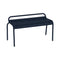 Luxembourg Compact Bench  option Deep Blue (Textured)