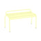 Luxembourg Compact Bench  option Frosted Lemon (Textured)