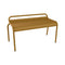 Luxembourg Compact Bench  option Gingerbread (Textured)