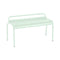 Luxembourg Compact Bench  option Ice Mint (Textured)