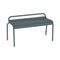 Luxembourg Compact Bench  option Storm Grey (Speckled Textured)