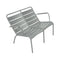 Luxembourg Duo Low Armchair  option Lapilli Grey (Textured)