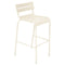Luxembourg Outdoor Stool (Set of 2)  option Latte Beige (Textured)