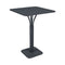 Luxembourg High Pedestal Table  option Anthracite (Speckled Textured)