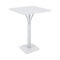 Luxembourg High Pedestal Table  option Cotton (Textured)