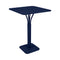 Luxembourg High Pedestal Table  option Deep Blue (Textured)