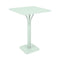 Luxembourg High Pedestal Table  option Ice Mint (Textured)